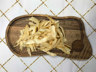 Зубатка палочки: Кальмар полукольца