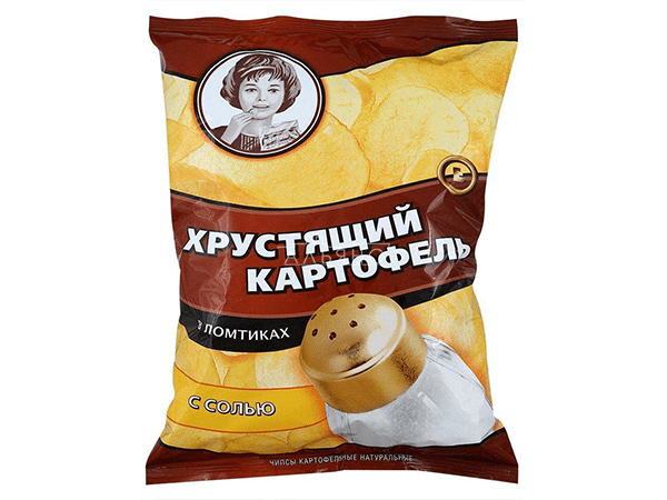 Картофельные чипсы "Девочка" 40 гр. в Троицке