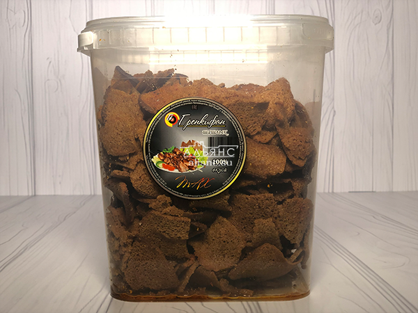 Ржаные гренки со вкусом шашлыка в Троицке