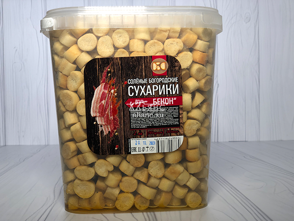 Сухарики с беконом в Троицке