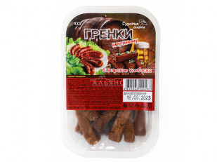 Кета (паутинка): Сурские гренки Баварские колбаски (100 гр)