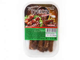 Корюшка вяленая с икрой (21+): Сурские гренки Шашлык (100 гр)