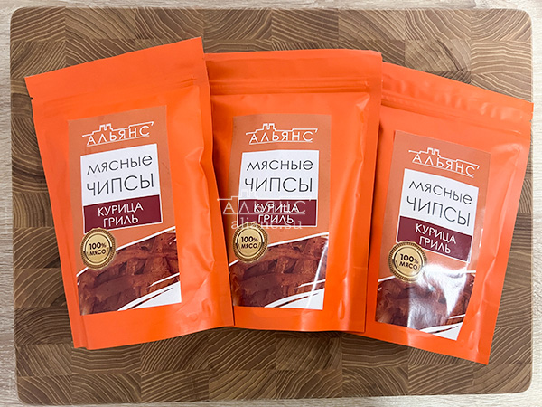Мясо (АЛЬЯНС) вяленое курица "Гриль" 50 гр. в Троицке