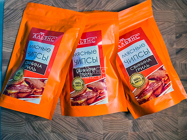 Мясо (АЛЬЯНС) вяленое свинина "Гриль" 50 гр. в Троицке