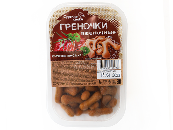 Сурские (ПШЕНИЧНЫЕ) Копченая колбаска (100 гр) в Троицке