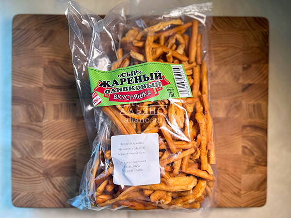 Жареный сыр "ВКУСНЯШКА" (Оливковый) 500гр. в Троицке