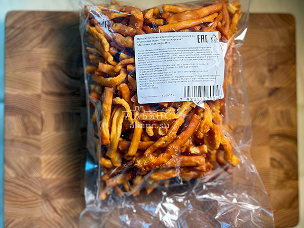 Нитка ЖАРЕНАЯ  Oktobersnack1 кг (сырный продукт) в Троицке