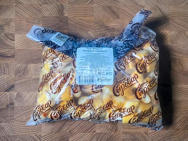 Сыр 1 кг ГОРНЫЙ СЫРОВАР (Бочонок копчёный с паприкой) в Троицке