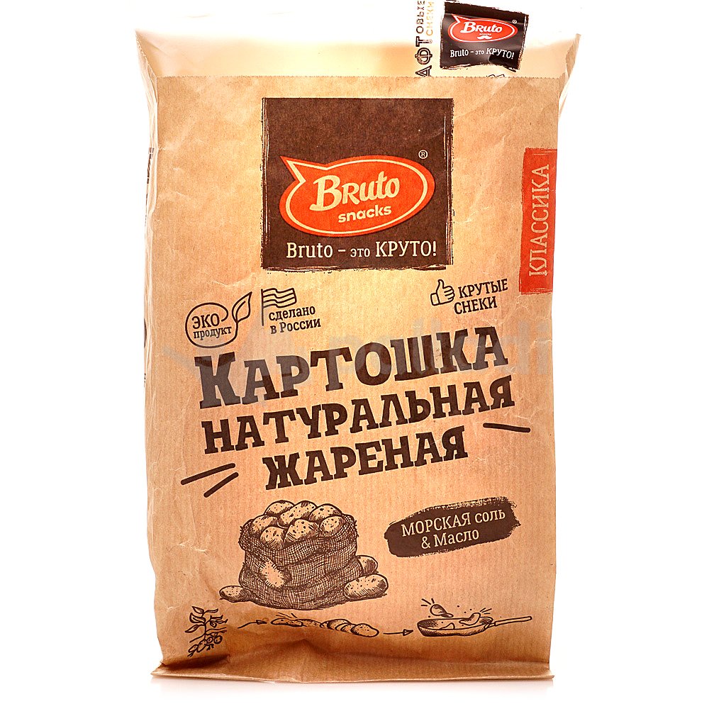 Картофель «Бруто» с солью 70 гр. в Троицке
