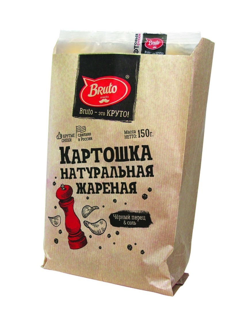 Картофель «Бруто» черный перец 70 гр. в Троицке