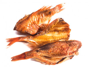 Щупальца кальмара гигантского х/к: Окунь морской холодного копчения